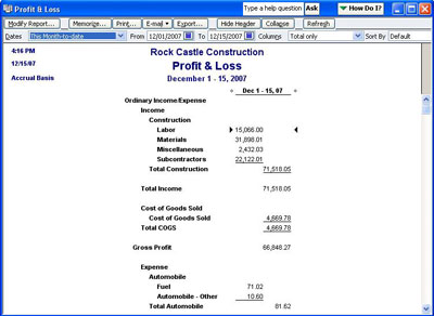 Profit-and-Loss-Report
